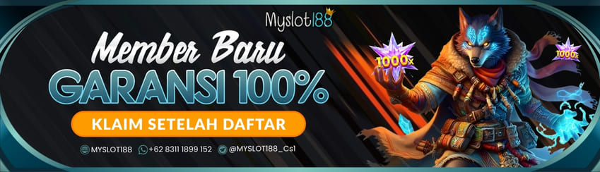 MEMBER BARU GARANSI 100%
