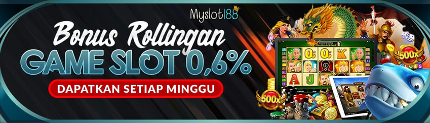 ROLLINGAN SLOT MINGGUAN 0,6%