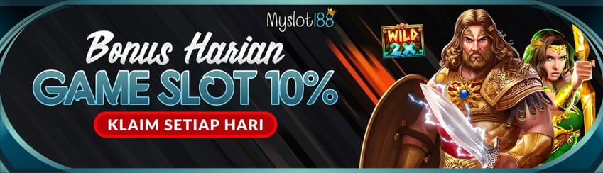 BONUS HARIAN SLOT 10%