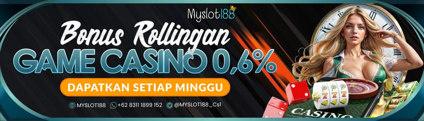 ROLLINGAN CASINO MINGGUAN 0,6%
