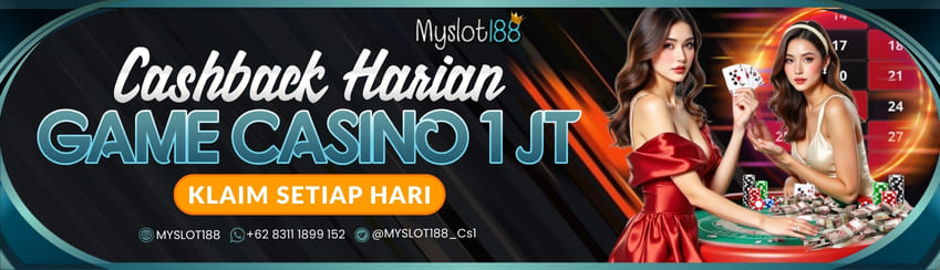 CASHBACK HARIAN CASINO 1 JT