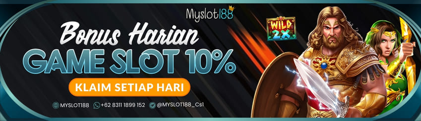 BONUS HARIAN SLOT 10%